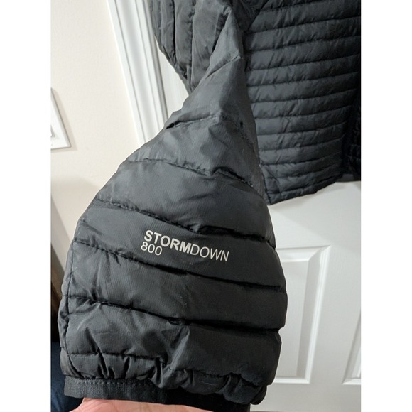 Eddie Bauer, Mens Large, First Ascent Storm Down 800 Lightweight Puffer, Black - Picture 3 of 8